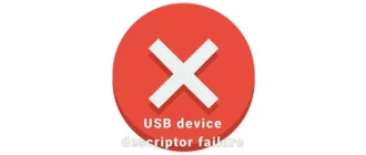 Иконка USB device descriptor failure