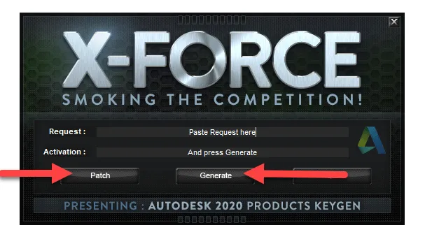 Как пользоваться xForce KeyGen